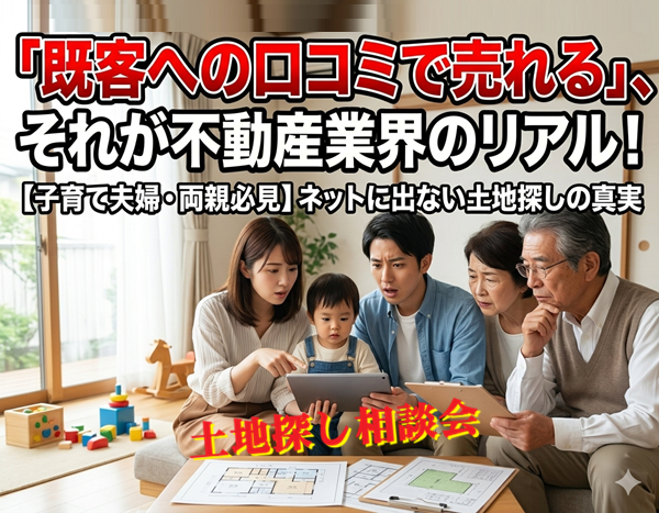 【加古川～神戸エリア】失敗したくない土地探し相談会。